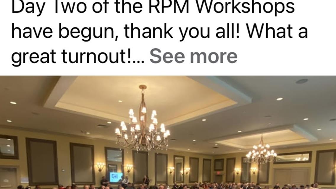 Daytona RPM 2025 Workshops
