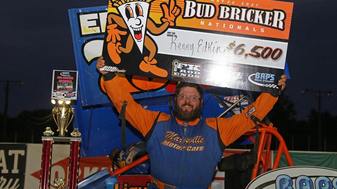 Edkin Scores 3rd Consecutive Sportsman Victory with Bud Bricker Win at BAPS