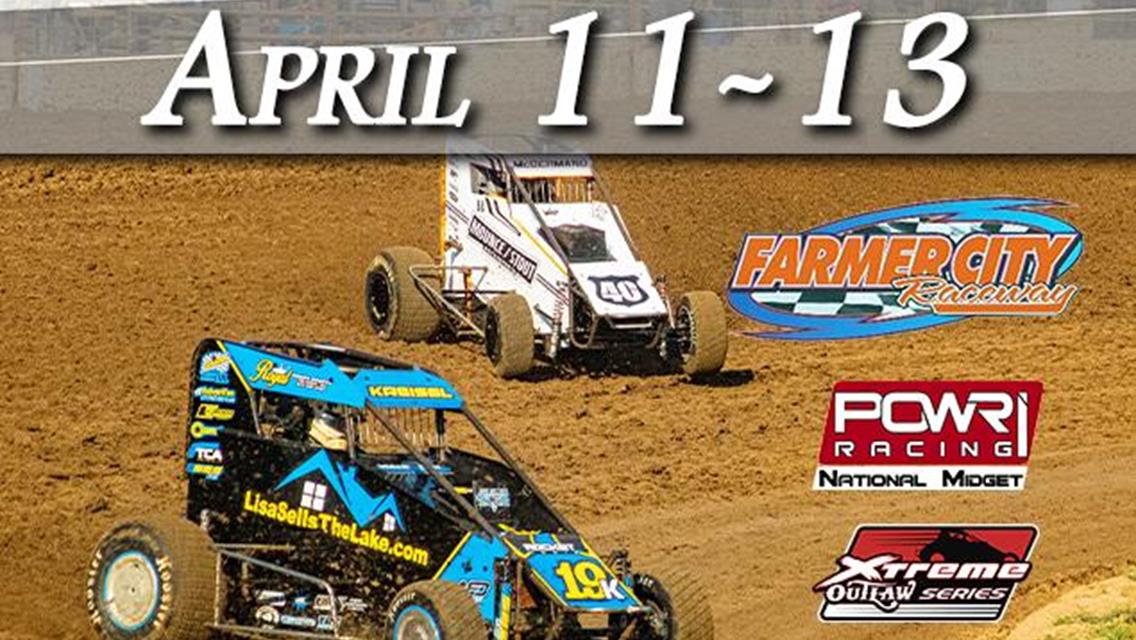 Illini 100 Looms for POWRi National Midget League &amp; Xtreme Outlaw Midgets