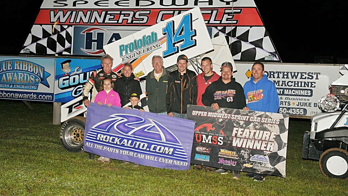 Eagle Valley Speedway UMSS Sprints and Brauer’s Big Win