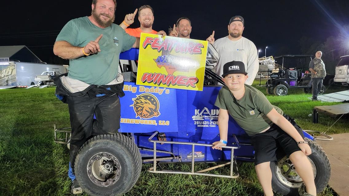 Townsend, Bolden, and Caldwell Capture NOW600 Ark-La-Tex Region Wins at 105 Motor Speedway!