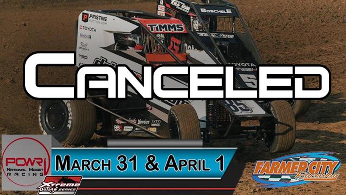 Illini-100 Weekend Canceled for POWRi National Midget League with Xtreme Outlaw Midgets