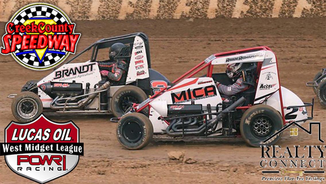 Creek County on Deck for Lucas Oil POWRi West Midget League