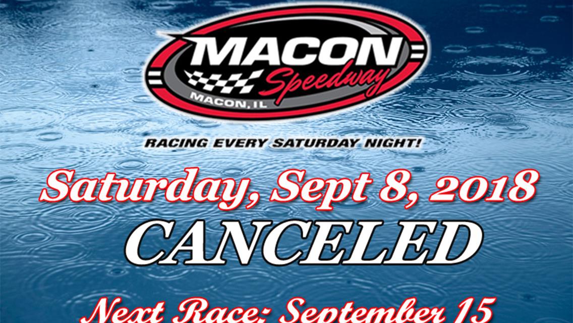 Weather Causes Cancelation Of Macon Speedway Races