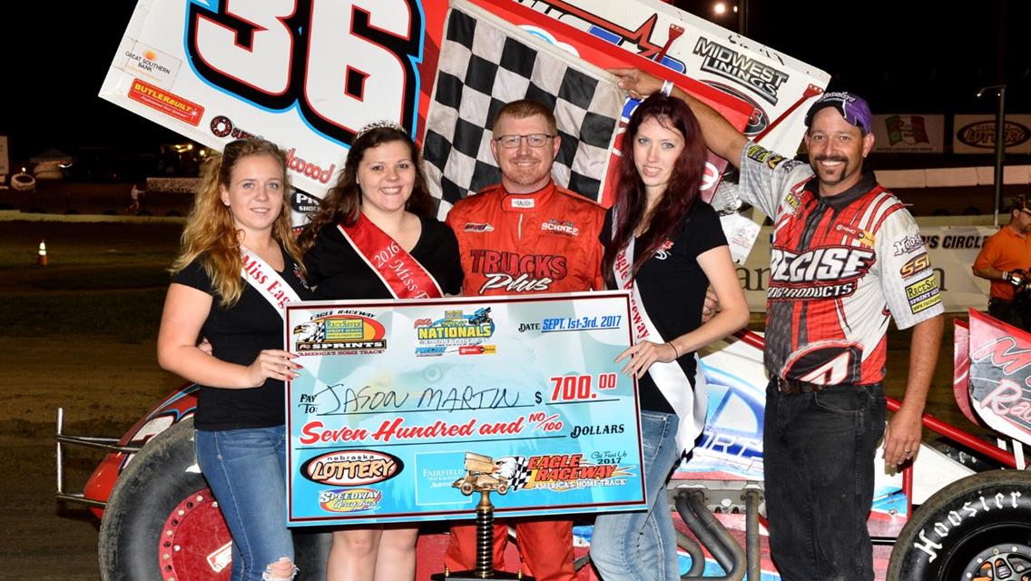 Martin Conquers Night One of RaceSaver Nationals