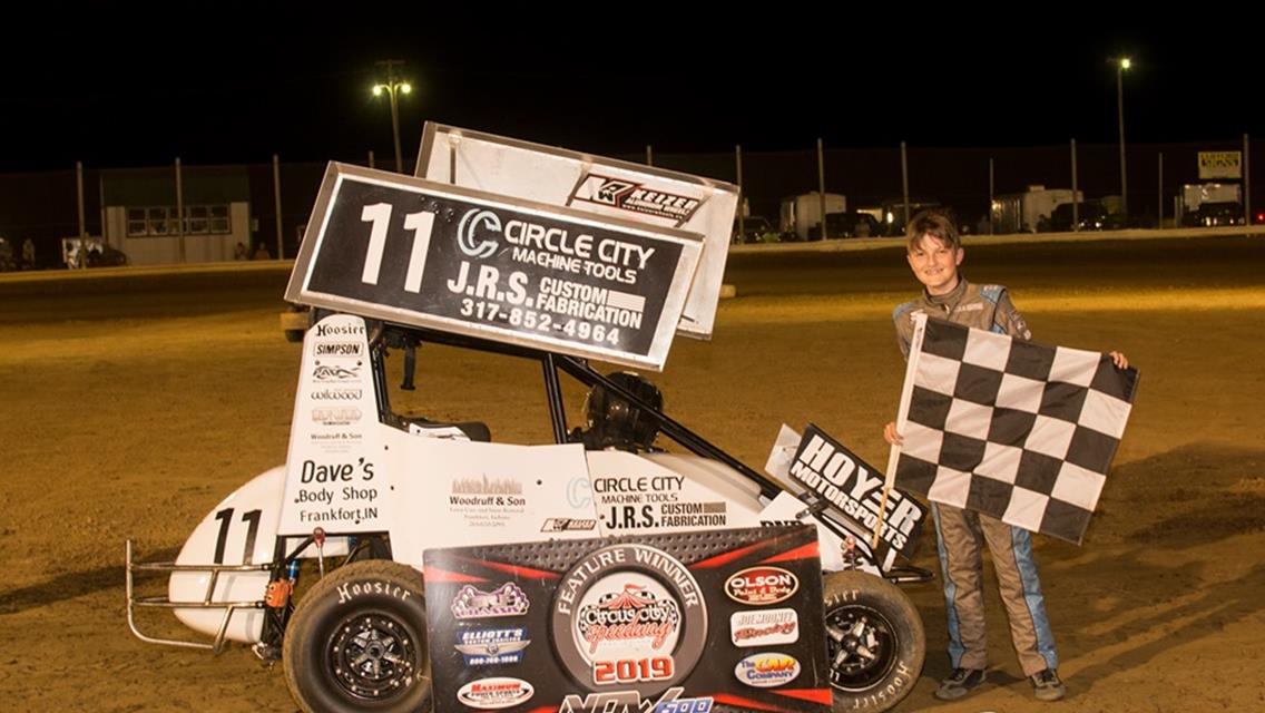 Partridge Scores Junior Sprint Jam! Stout, Bolton, Lee, Naida and Hoyer Pick Up Wins at Circus City Speedway