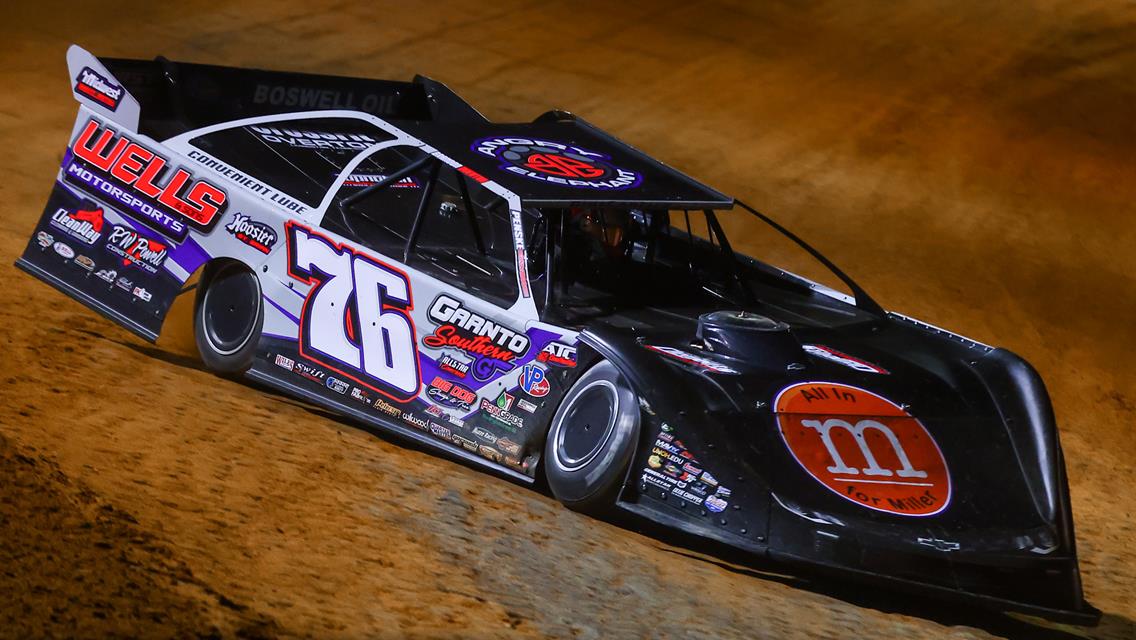 Deep South Speedway (Loxley, AL) – Hunt the Front Southern Showcase – November 18th-20th, 2022. (Josh James Artwork)
