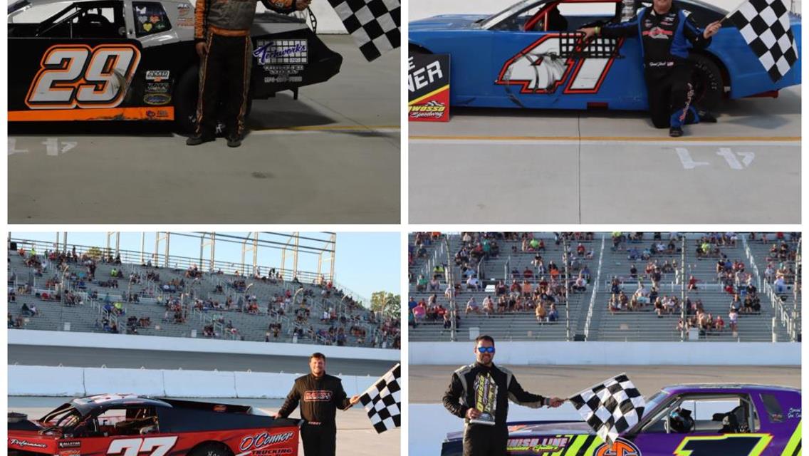 2 New Winners, 2 Repeat Winners, and Santa Highlight Christmas in July at Owosso Speedway