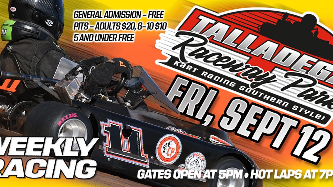 Talladega Raceway Park | September 12th