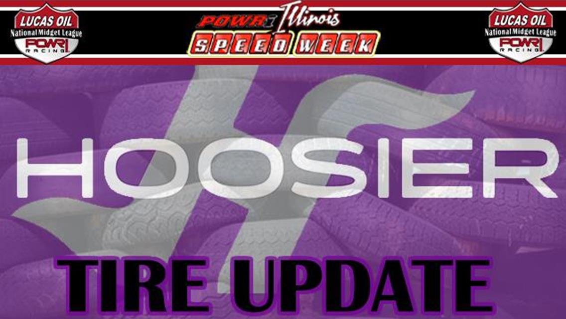 Hoosier Tire Update for POWRi National Midget Illinois SPEEDWeek