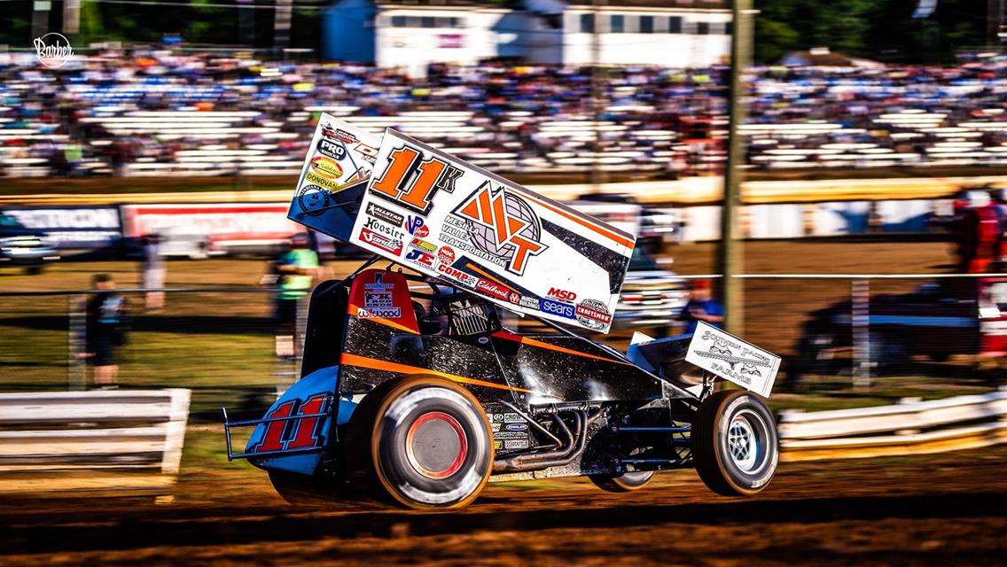 Kraig Kinser Takes Top-Five World of Outlaws Result in Montana