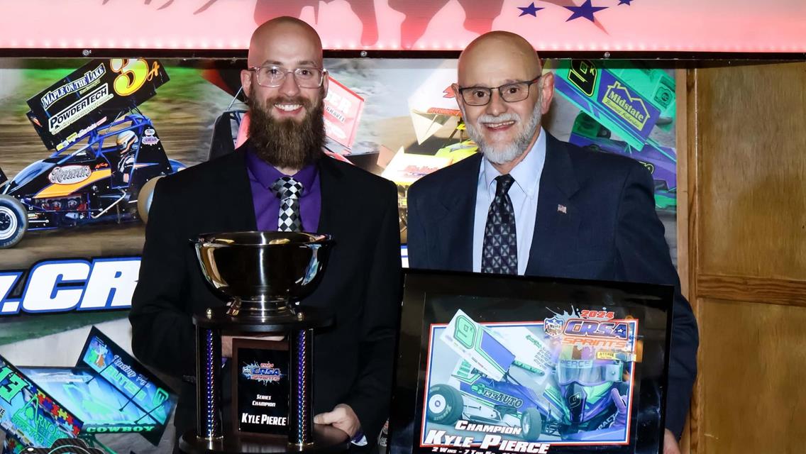 Kyle Pierce Crowned 2024 CRSA Sprints Champion at Awards Banquet