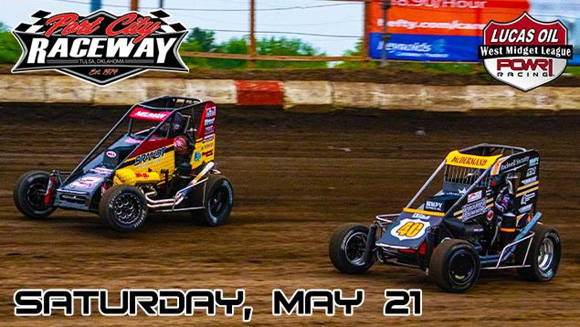 POWRi West Midget League to Continue Season at Port City Raceway