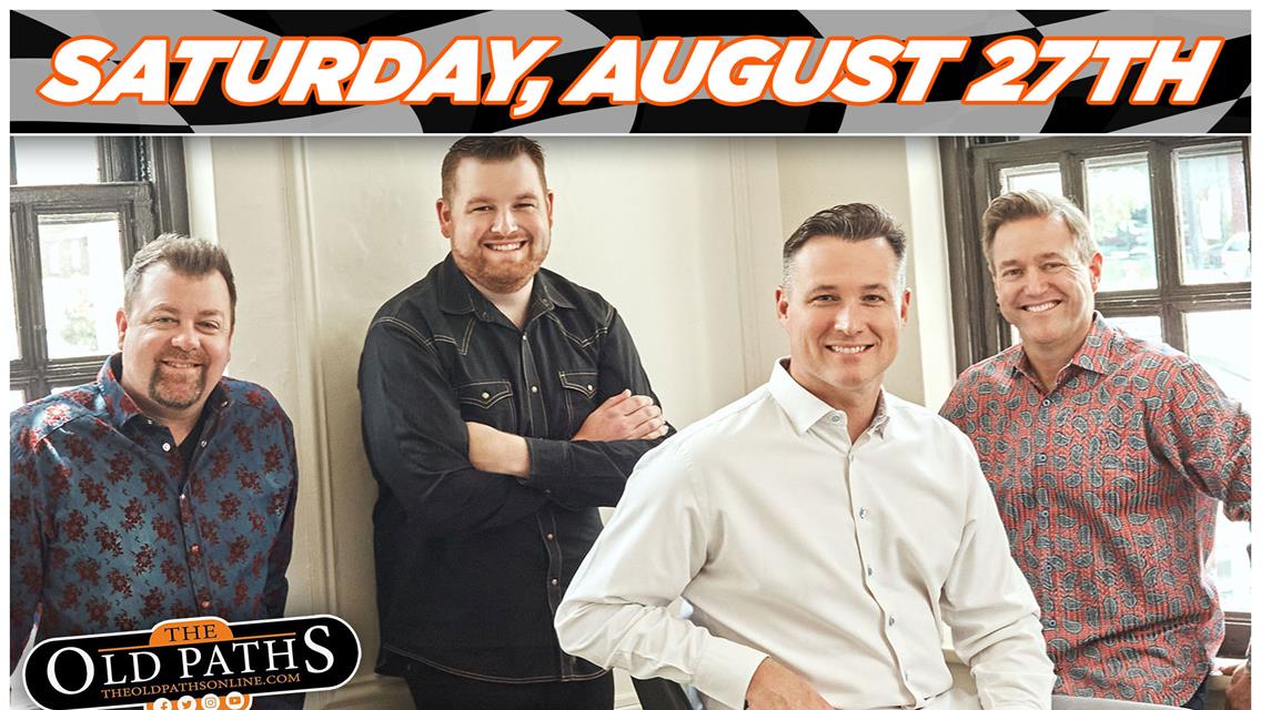 The Old Paths quartet concert to kick off Rempfer Memorial Championship Night on Saturday at Lucas Oil Speedway