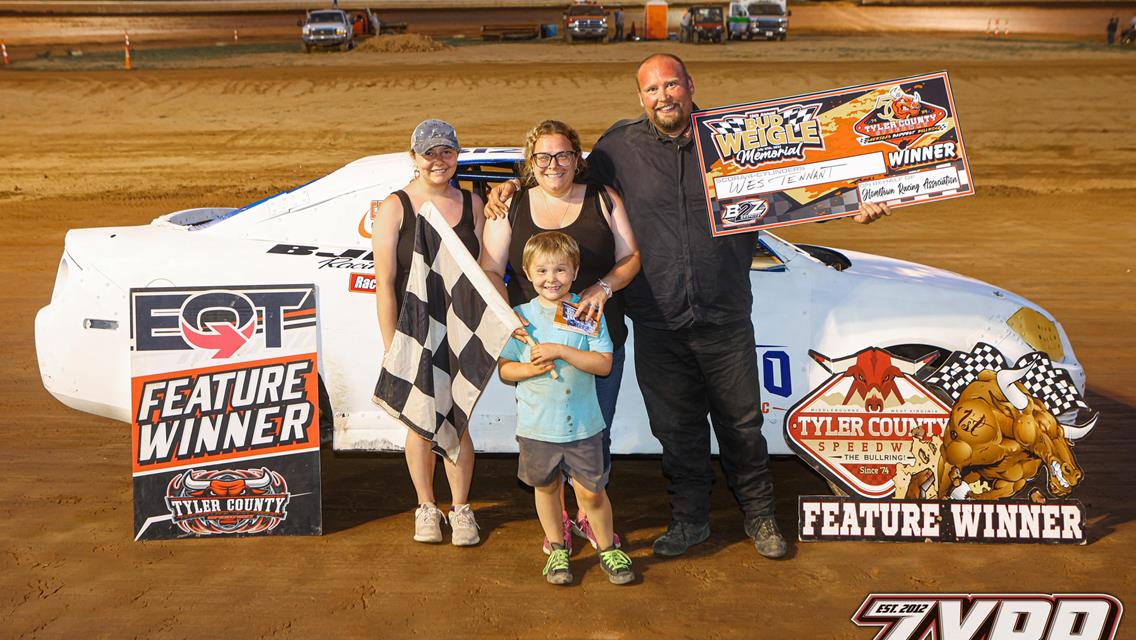 Travis Brown, Michael Moreland, Doug Carson, Wesley Tennant Score Season First Wins at Tyler County Speedway