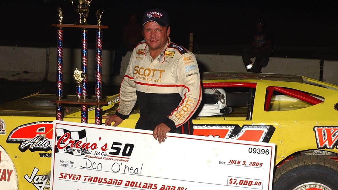 Don O&#39;Neal Stays Hot With His 6th Lucas Oil Late Model Dirt Series Win of &#39;05 at Muskingum County Speedway