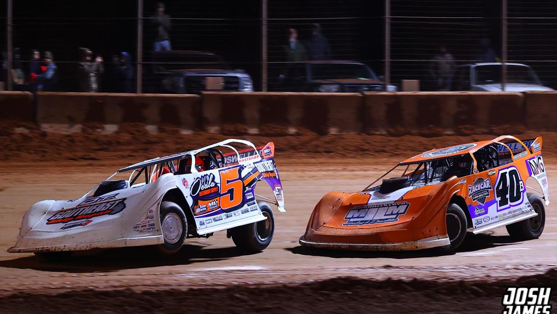 Needmore Speedway (Norman Park ,GA) – Hunt the Front Super Dirt Series – South Georgia Showdown – January 28th, 2025. (Josh James Artwork)
