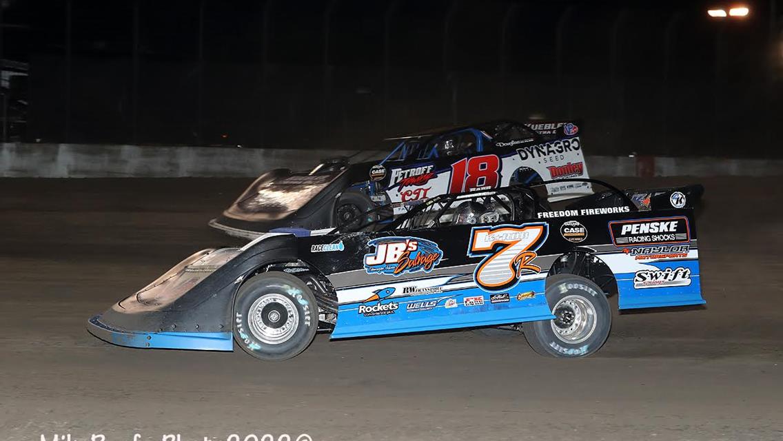 Davenport Speedway (Davenport, IA) – World of Outlaws Case Late Model Series – Quad Cities 150 – August 25th-27th, 2022. (Mike Ruefer photo)
