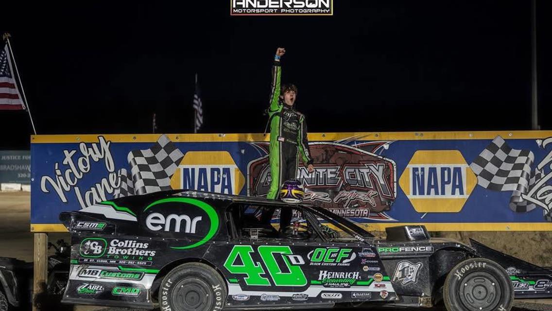 Blake Adams collects victories at Rice Lake and Granite City over busy weekend