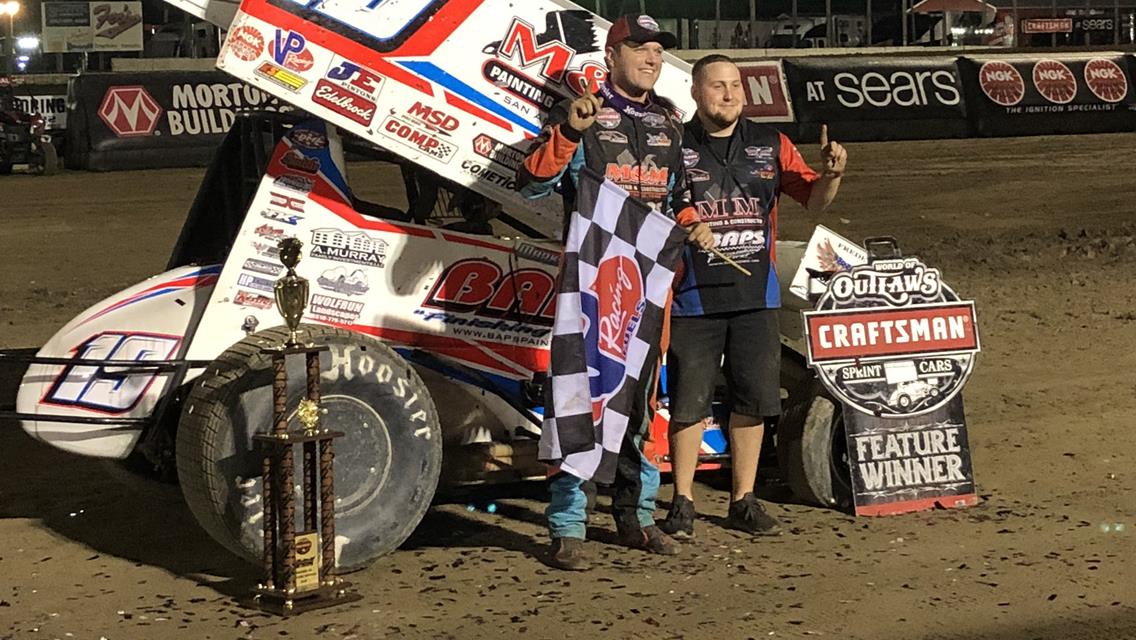 Marks scores first-ever WoO win during visit to Wilmot Raceway