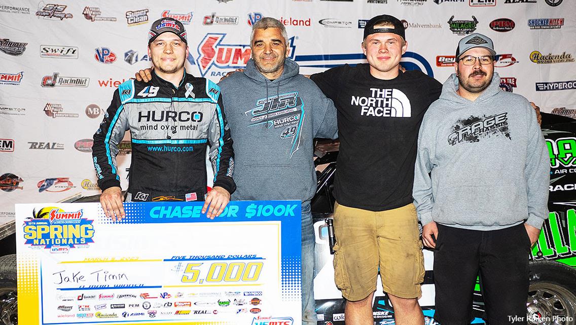Timm scores Sunday USMTS win at Rocket