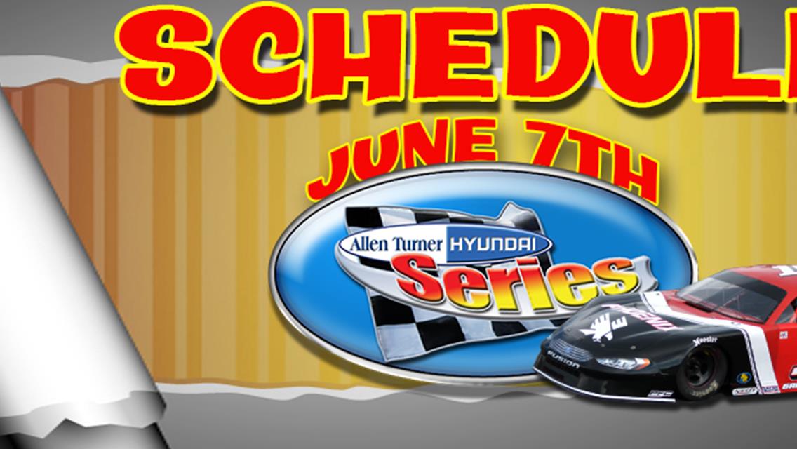 Schedule Set for June 7th Race