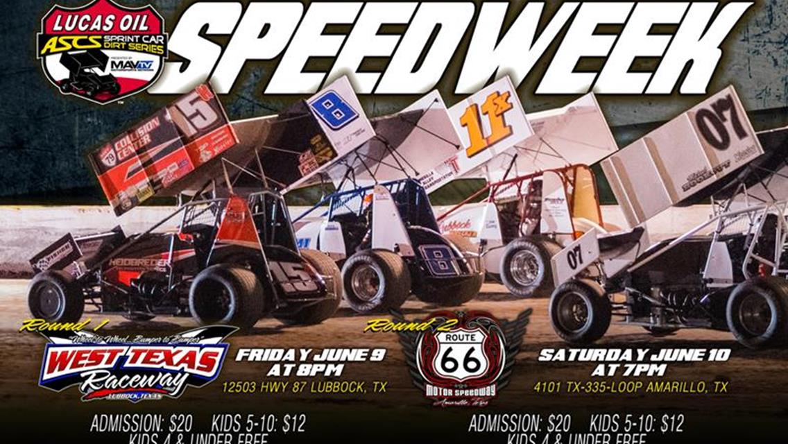 Michael Bookout&#39;s &quot;07&quot; Sprinter Featured on ASCS National Press Releases for Memorial Day Weekend &amp; June Speedweek