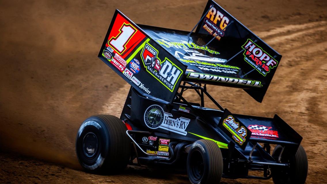 Swindell Scores Top 10 During Tune-Up Race at Knoxville Raceway