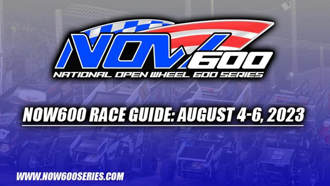 NOW600 Weekend Race Guide: August 4-6