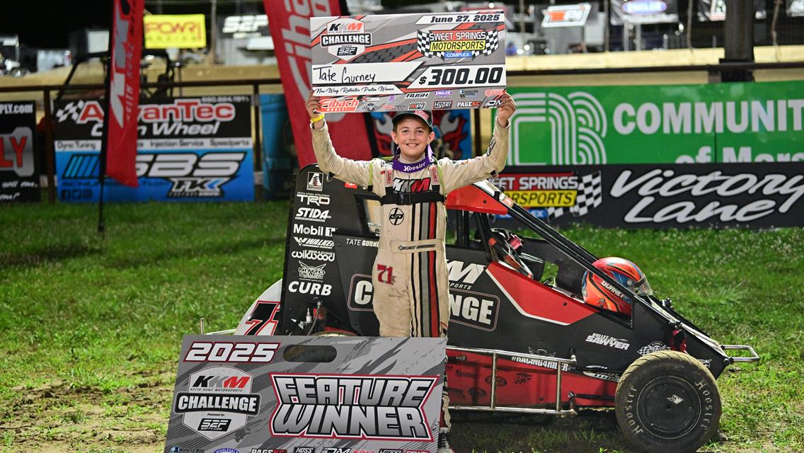 Tate Gurney Wins Restrictor and Levi Ballard Jr Sprint Victor in KKM Challenge Preliminary Night at SSMC