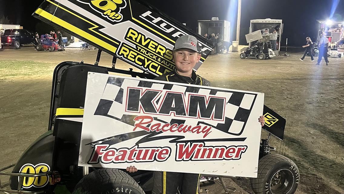 Friesen Doubles Up, Pipe, and Geiger Victorious on Friday at KAM Raceway!