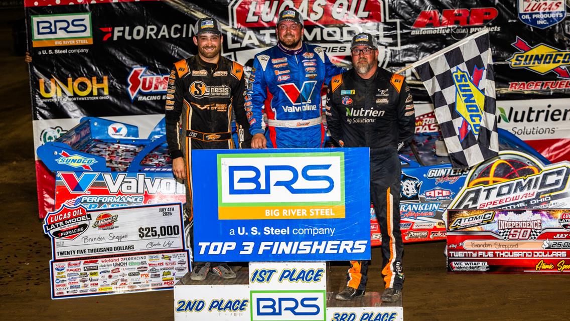 Sheppard Secures First Lucas Oil Victory of the Season at Atomic