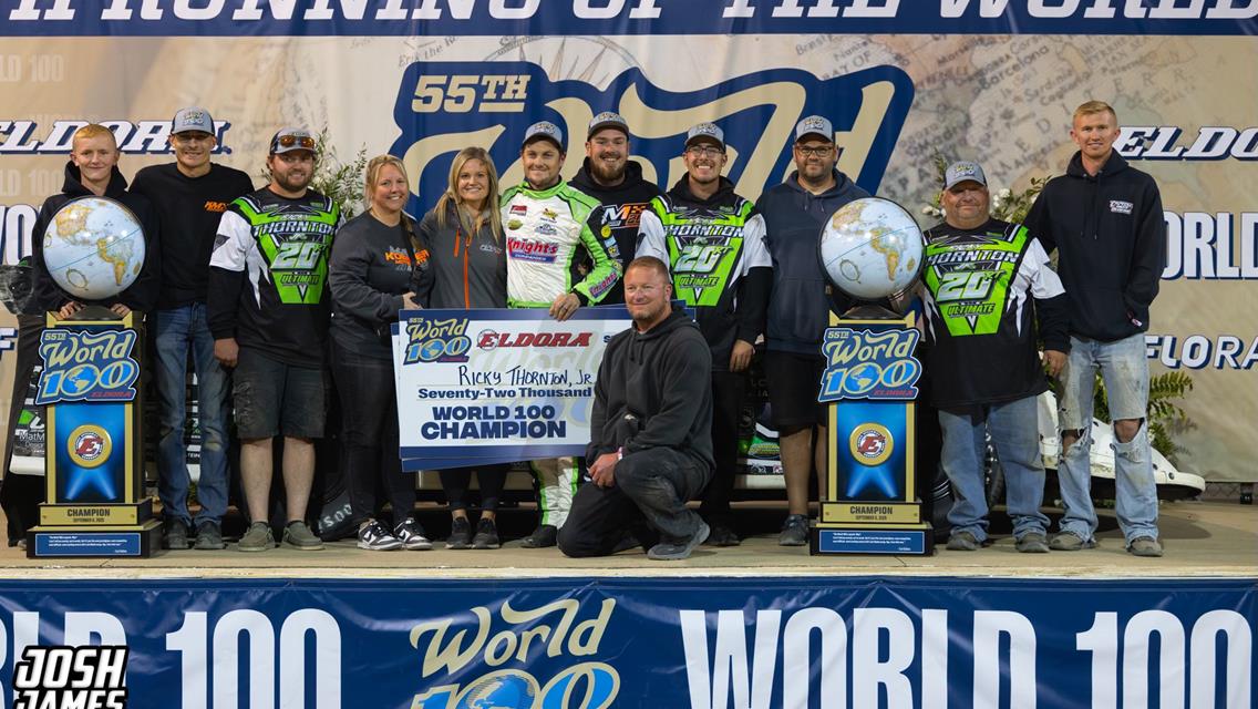 Eldora Speedway (Rossburg, OH) – World 100 – September 4th-6th, 2025. (Josh James Artwork)