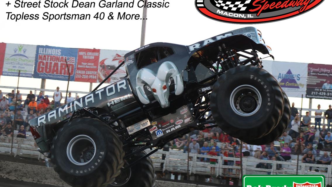 RAMINATOR Monster Truck To Crush Cars At Macon Saturday Night