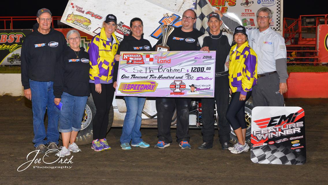 Brahmer wins Bill Smith Memorial