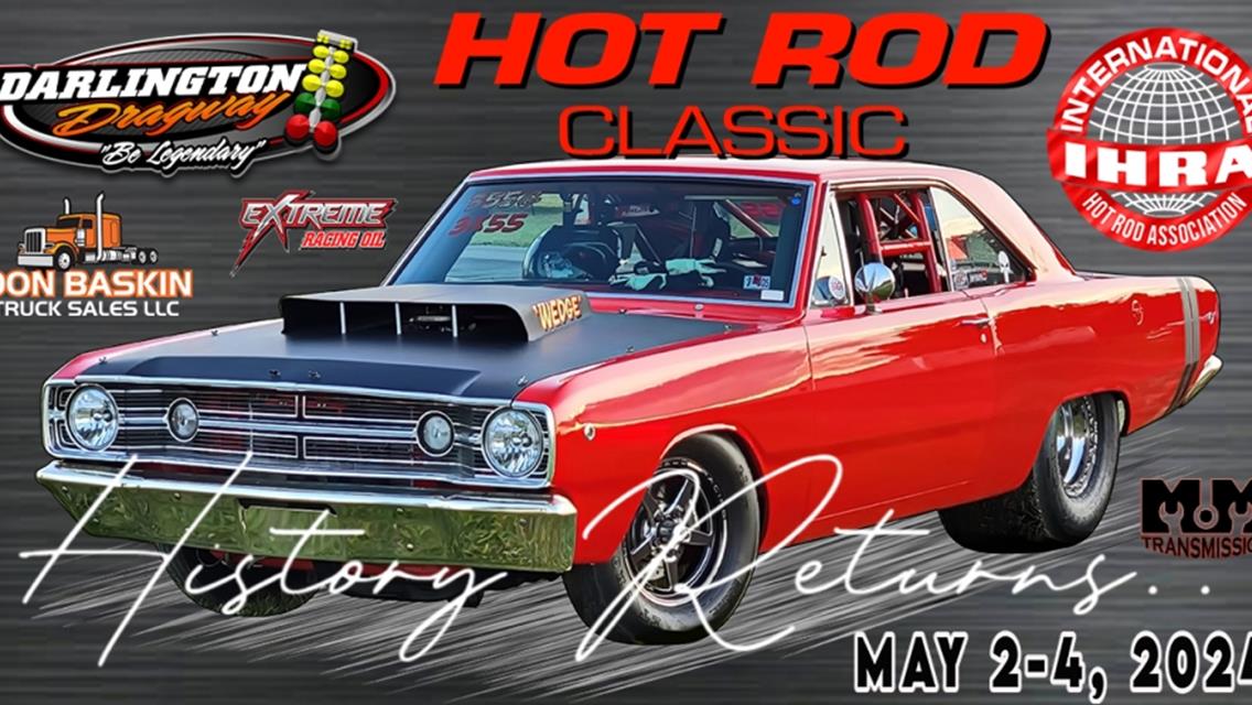 Tickets for IHRA Hot Rod Classic at Darlington Go on Sale Tuesday