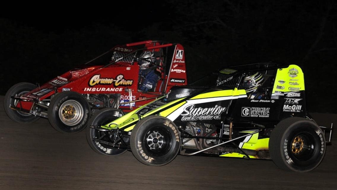 Stockon Satmps Gas City &quot;SprintWeek&quot; as First Win of Year
