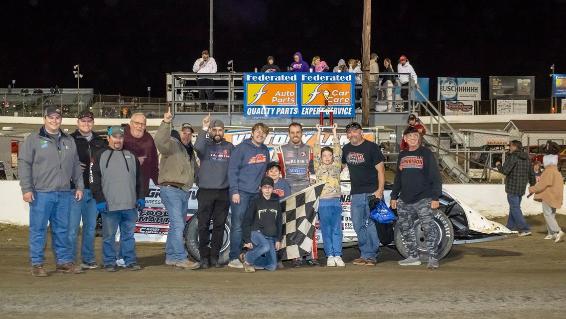 Daryn Klein, Rick Conoyer, Ken Schrader, Josh Hawkins, Bryce Pasley &amp; Keatin Lyons take wins at Federated Auto Parts Raceway at I-55!