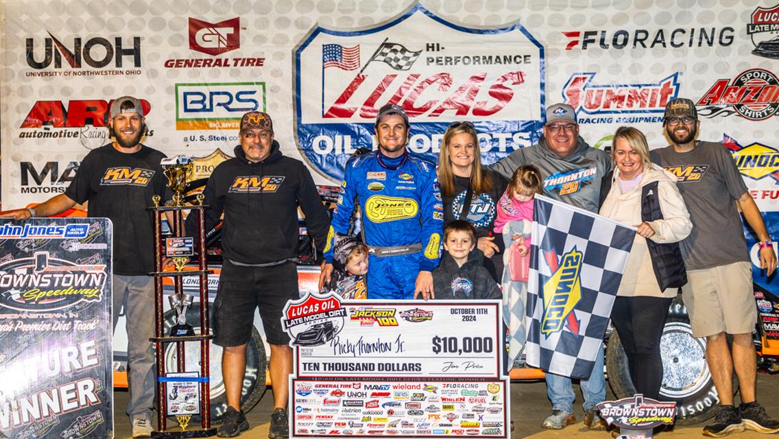 Late Race Pass Earns Thornton C.J. Rayburn Memorial Victory at Brownstown