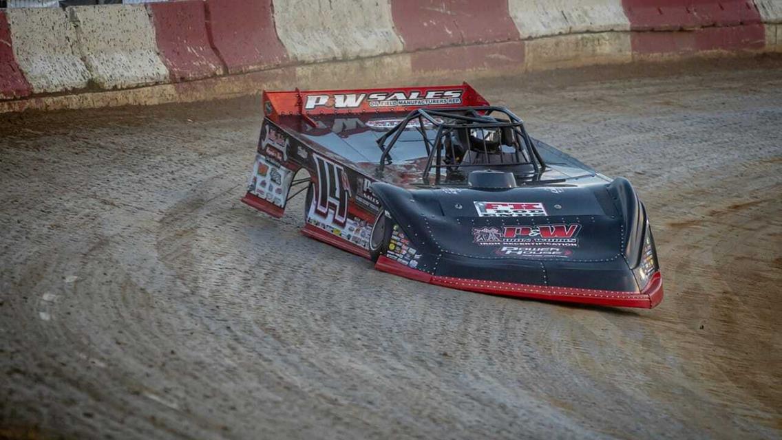 Batesville Motor Speedway (Batesville, AR) – Lucas Oil Late Model Dirt Series – Topless 100 – August 19th-20th, 2022. (Finishline Productions photo)