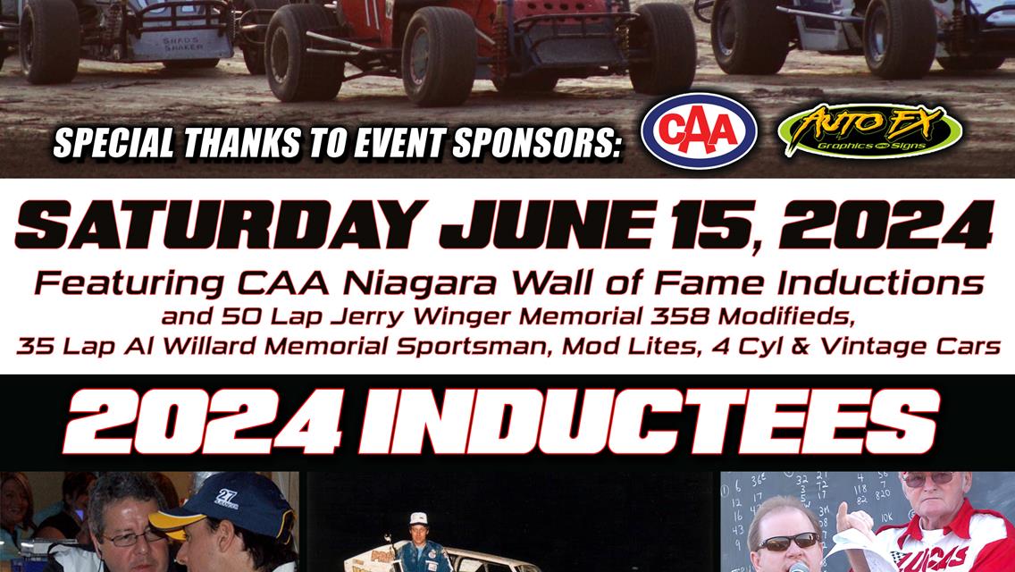 CAA Niagara Nostalgia Night to feature 2024 Wall of Fame Inductions