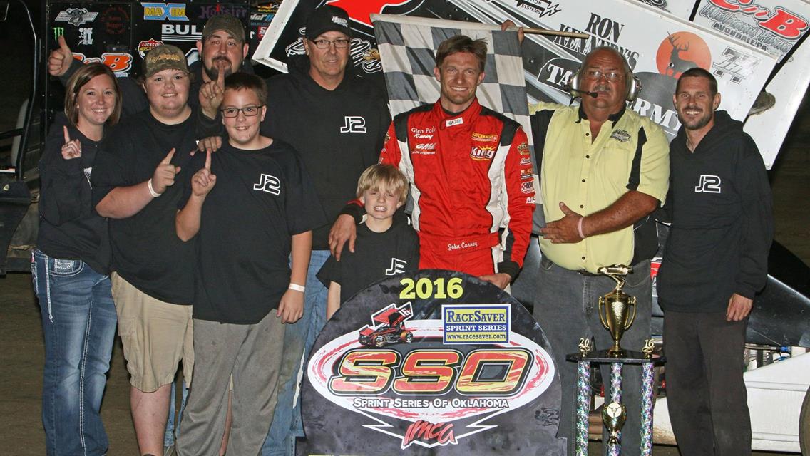 Last Minute Change In Plans Yields Victory For John Carney II with Sprint Series of Oklahoma
