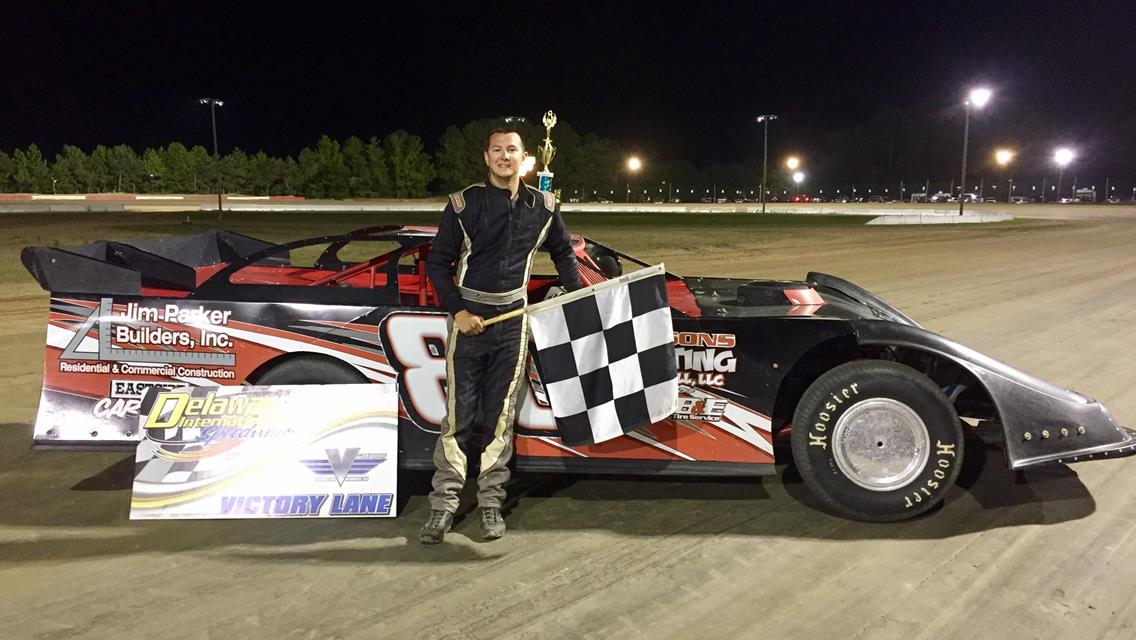 EVANS EARNS FIRST WIN OF SEASON ON ELLIOTT FARMS NIGHT