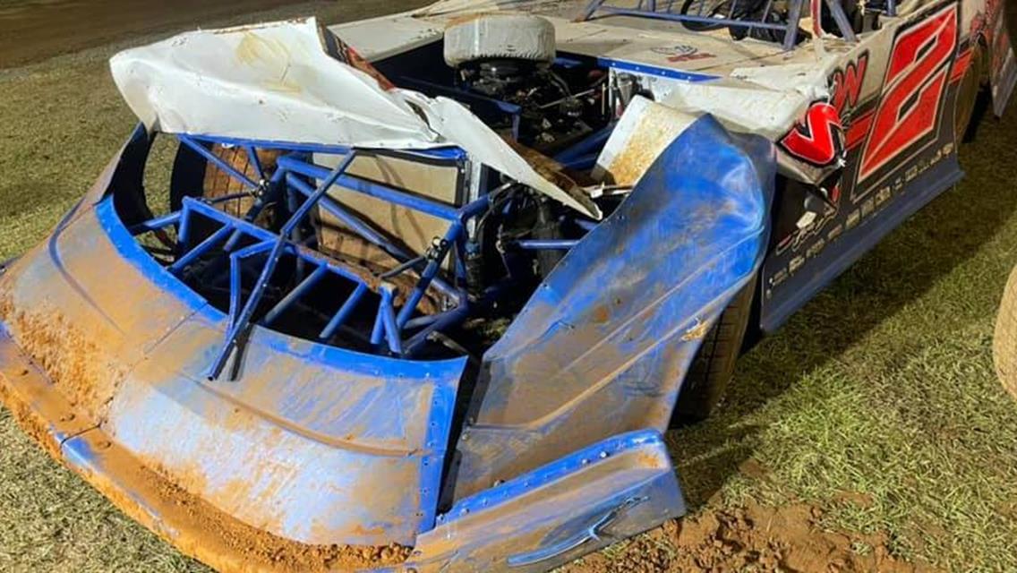 Tyler Stevens Bad Luck Continues with Sabine Crash