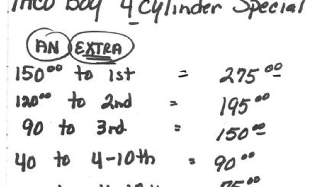 Aug 16 – Proton Services Hobby Stock $1000 to win &amp; Taco Boy 4 Cylinder Special (Full Show)