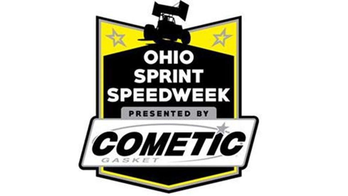 33rd Annual ‘Ohio Sprint Speedweek’ Presented by Cometic Gasket Launches Tomorrow!