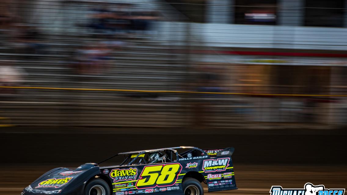 Volusia Speedway Park (Barberville, FL) - 50th annual DIRTcar Nationals - World of Outlaws Morton Buildings Late Model Series - February 8th-13th, 2021. (Michael Boggs Photography)