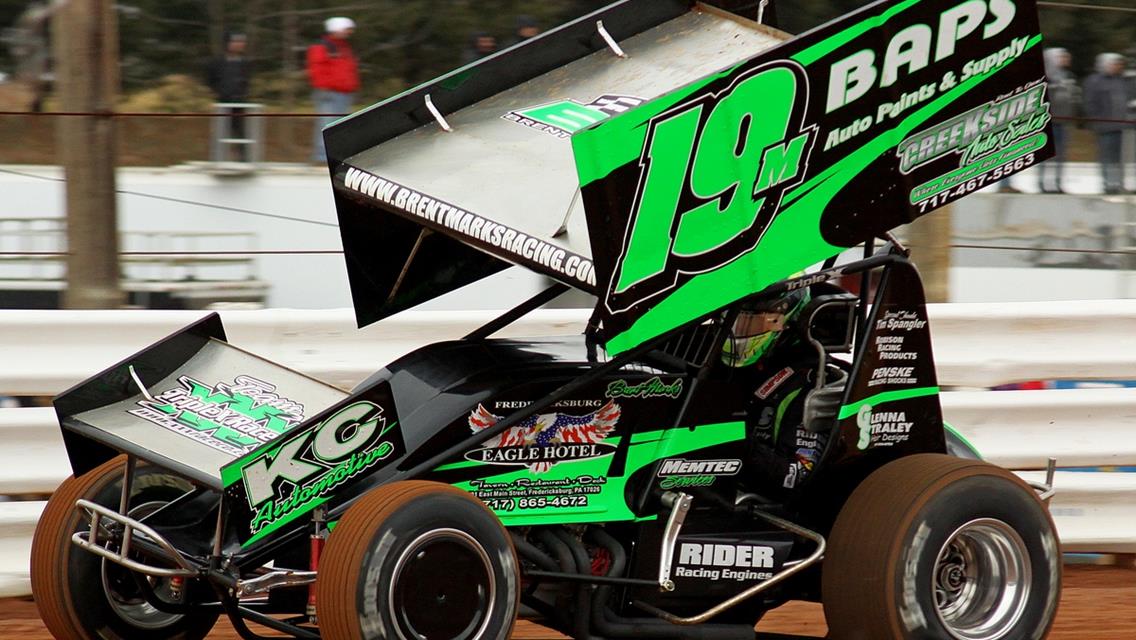 Marks Earns First Two Top 10s with World of Outlaws STP Sprint Car Series
