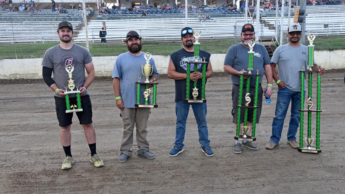 2025 Black Hills Speedway Point Trophy Winners!