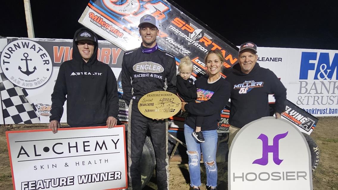 Joe B. Miller Cashes in Sprint Invaders Feature at 34 Raceway!